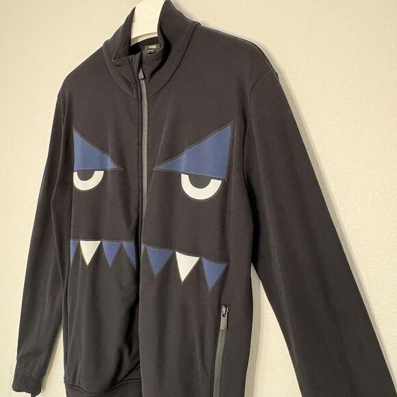 Fendi Monster Eyes Track Sweatshirt EU50/L - Picture 3 of 8